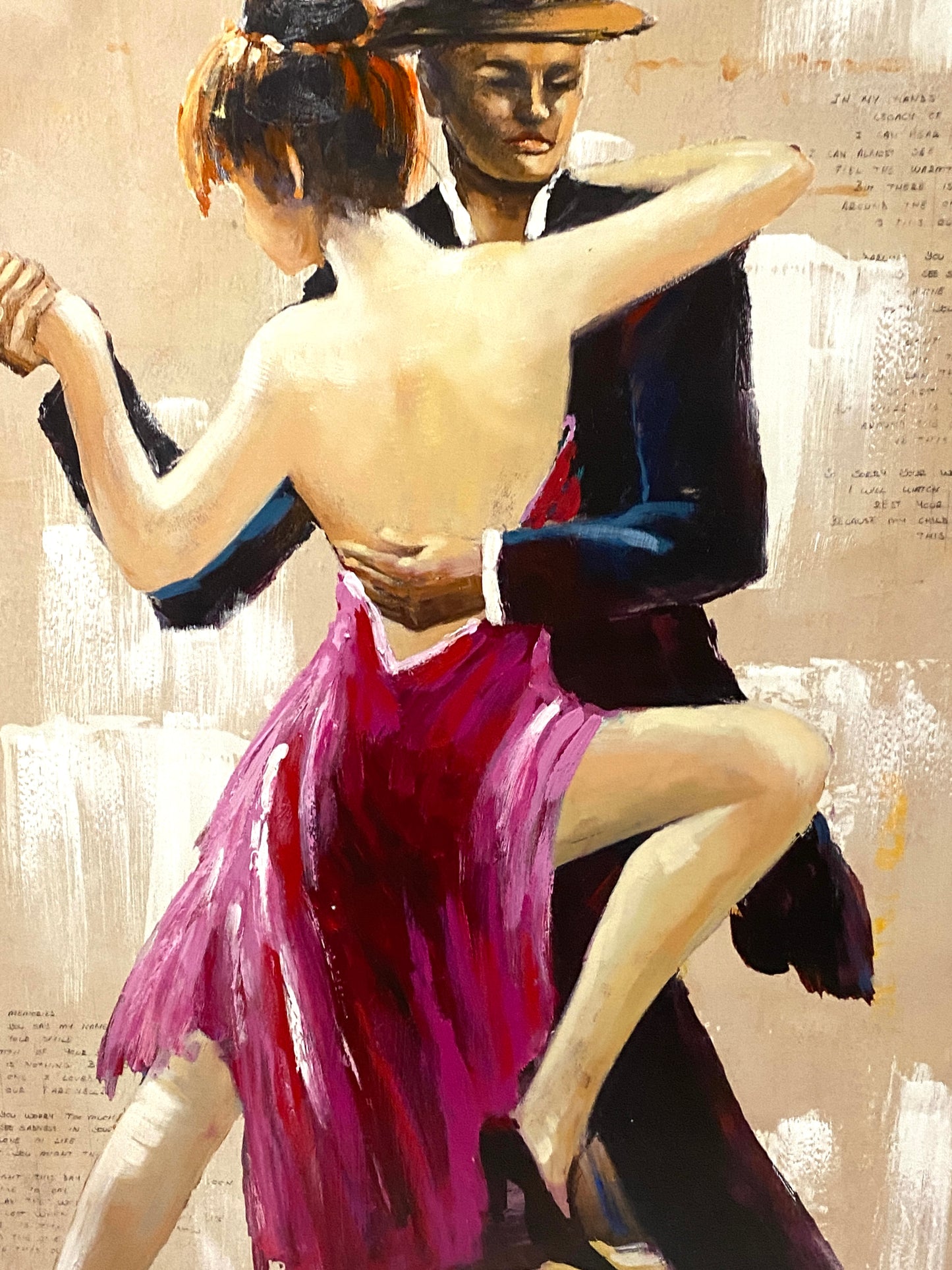Timeless Dance Canvas Paiting