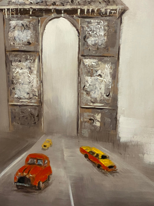 Parisian Street Painting