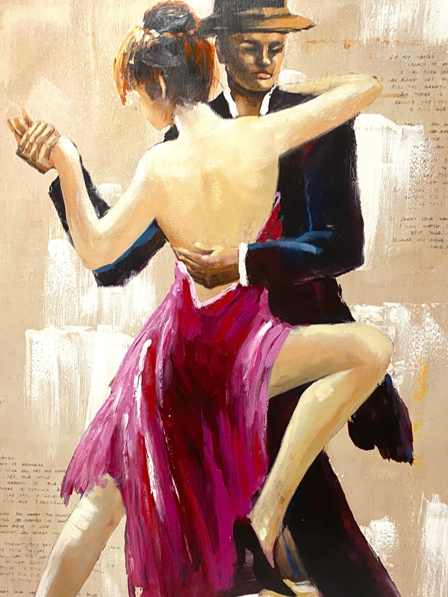Timeless Dance Canvas Paiting
